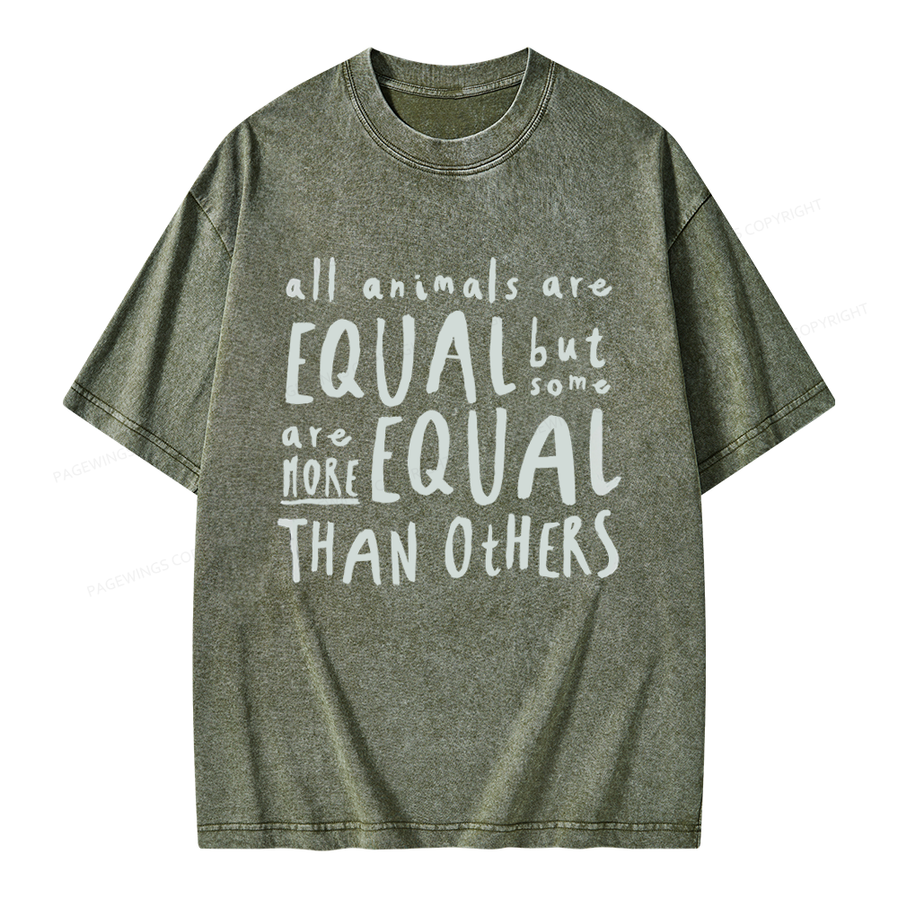 Pagewings Dystopia Unisex Washed T-shirt