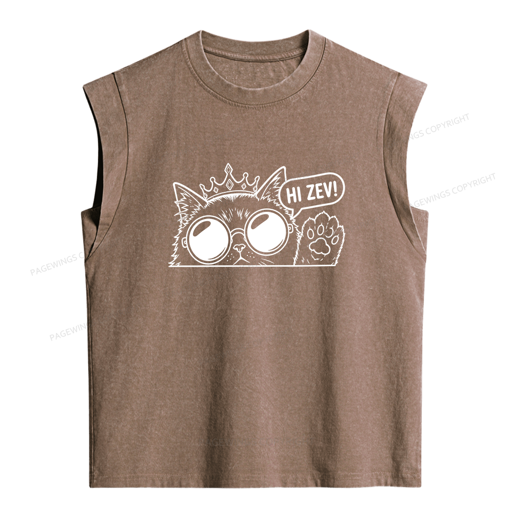Pagewings Sci Fi Bookish Women's Washed Tank Top