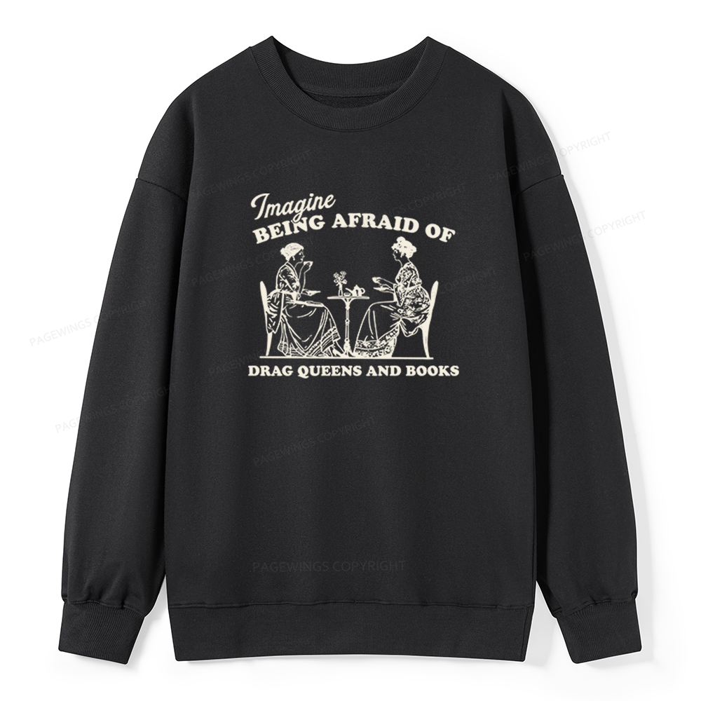 Pagewings Drag Queens Unisex Classic Sweatshirt