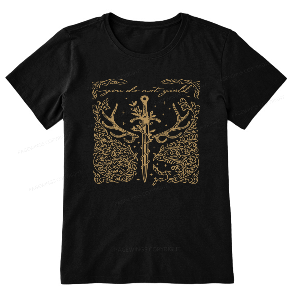Pagewings You Do Not Yield Unisex Classic T-shirt