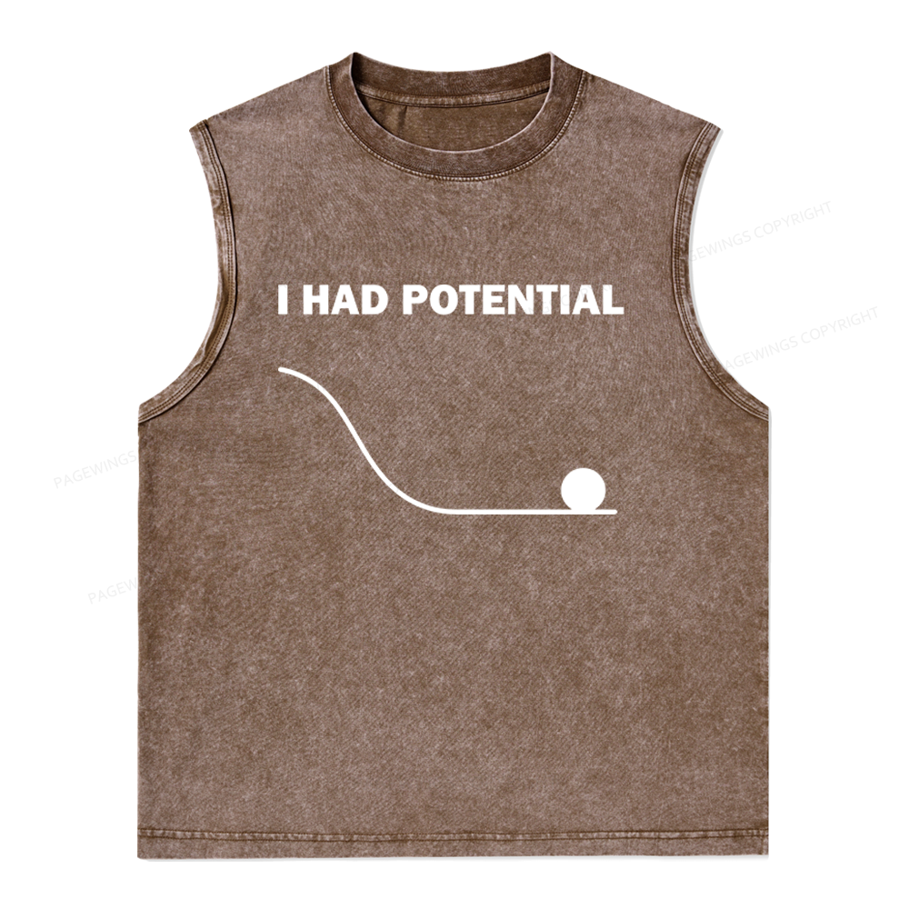 Pagewings Science Fiction Nerd Unisex Washed Tank Top