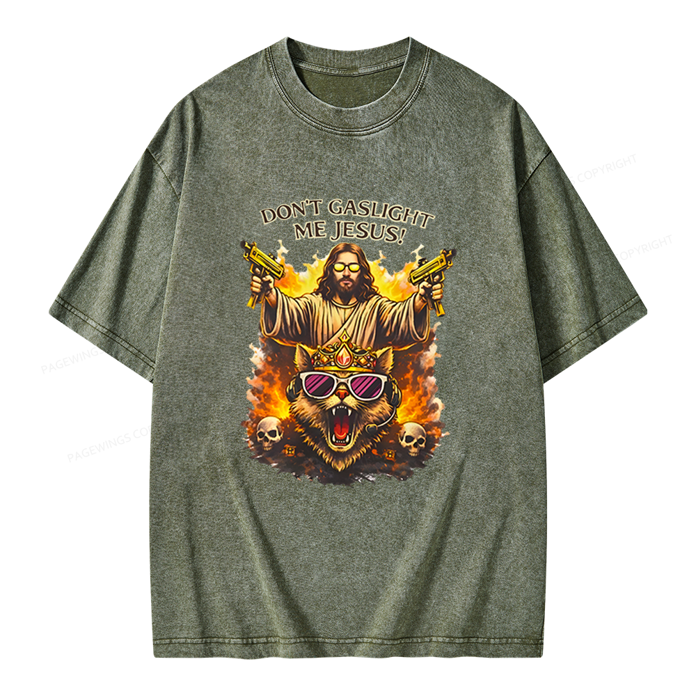 Pagewings Sci‑Fi Nerd Unisex Washed T-shirt
