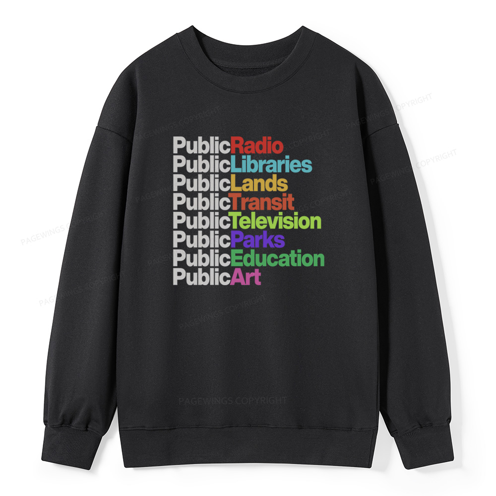 Pagewings Public Libraries Unisex Classic Sweatshirt