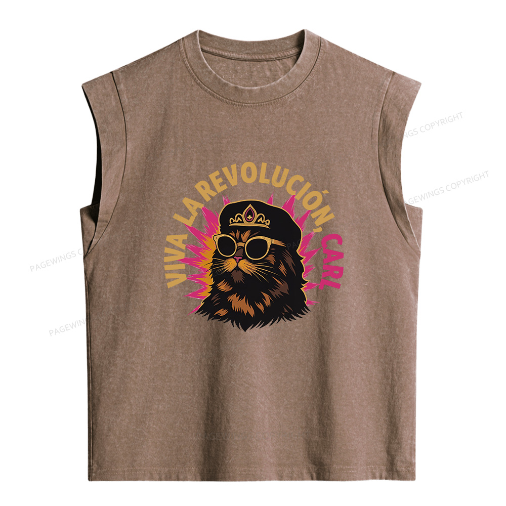 Pagewings Sci-Fi Novel Lover Women's Washed Tank Top