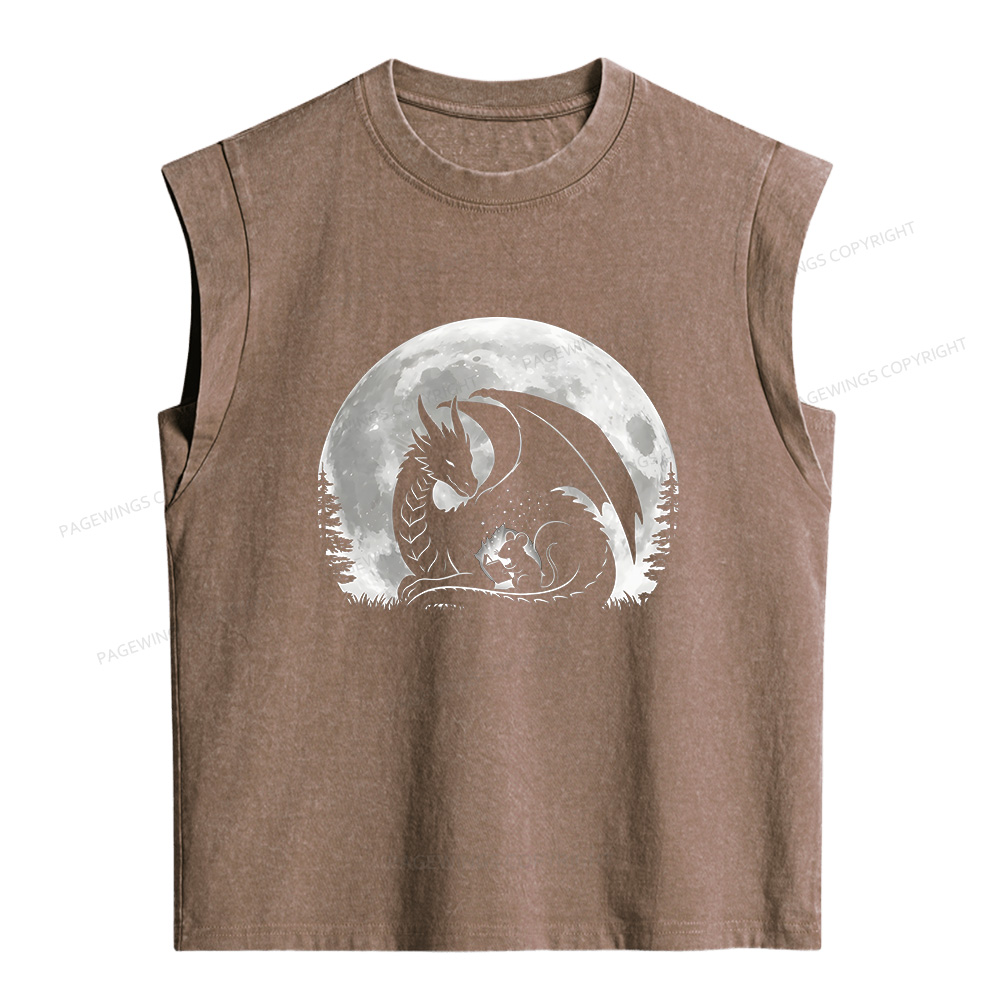 Pagewings Fantasy Women's Washed Tank Top