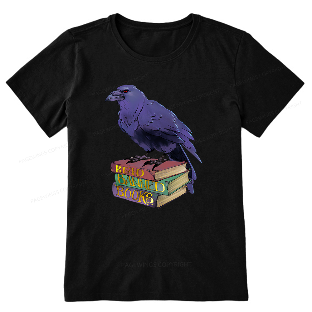 Pagewings Read Banned Books Unisex Classic T-shirt