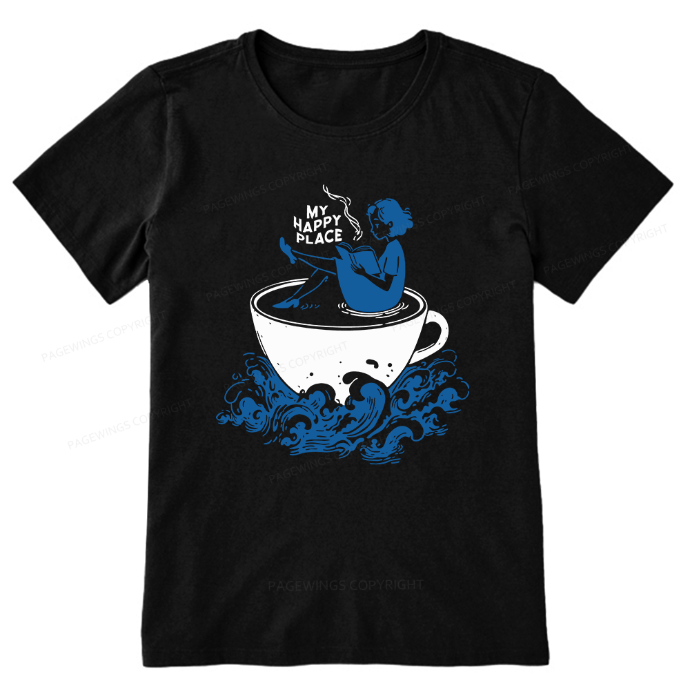 Pagewings My Happy Place Unisex Classic T-shirt