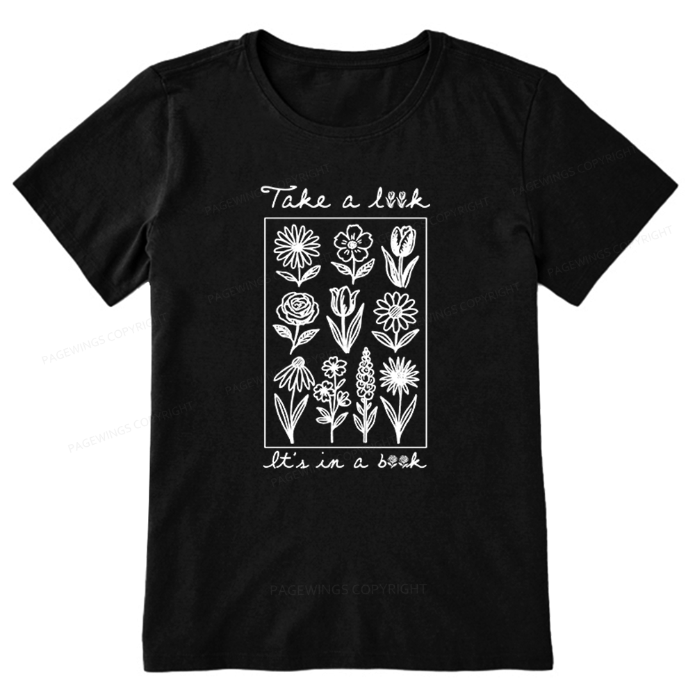 Pagewings Take A Look It’s In A Book Unisex Classic T-shirt