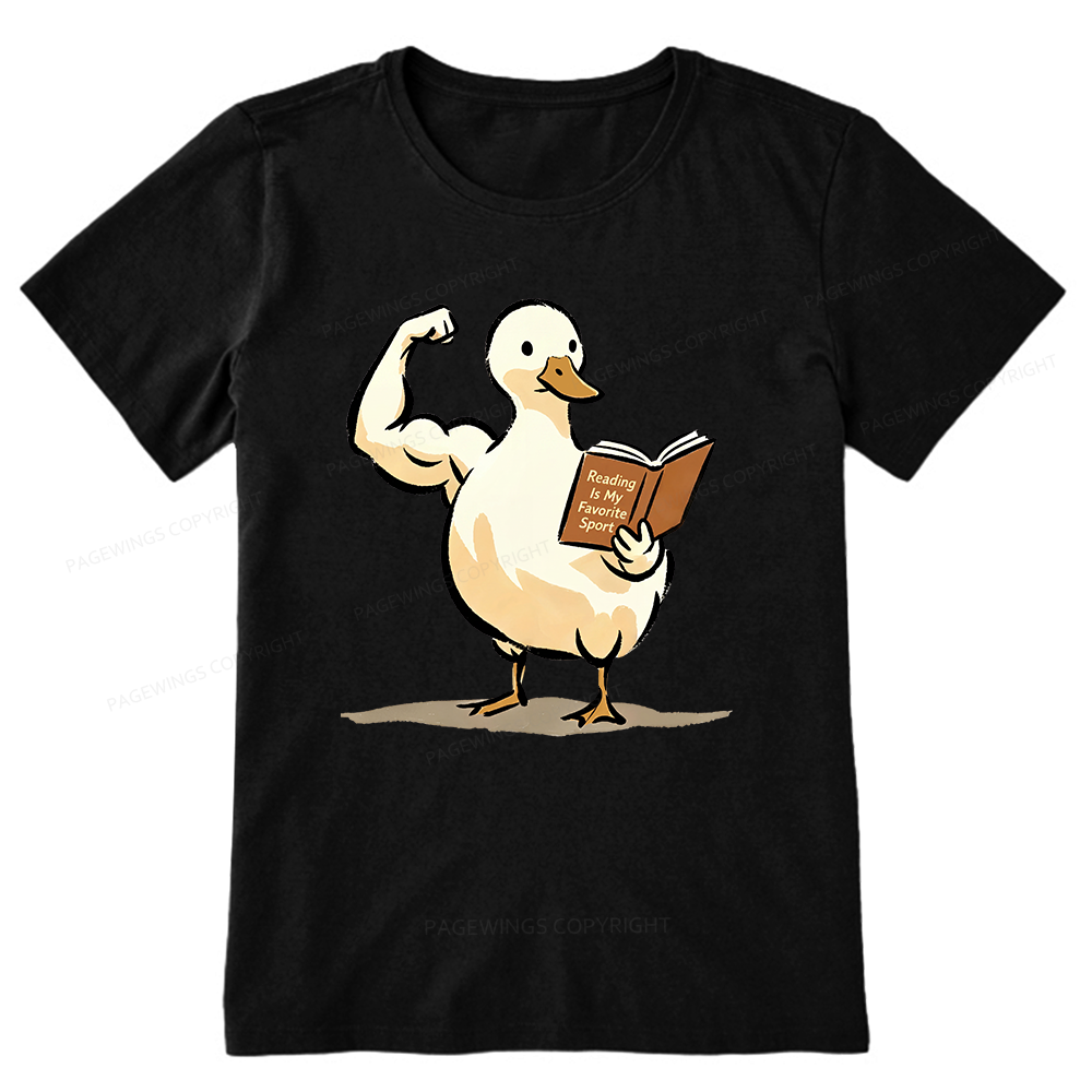 Pagewings Reading is My Favorite Sport Unisex Classic T-shirt