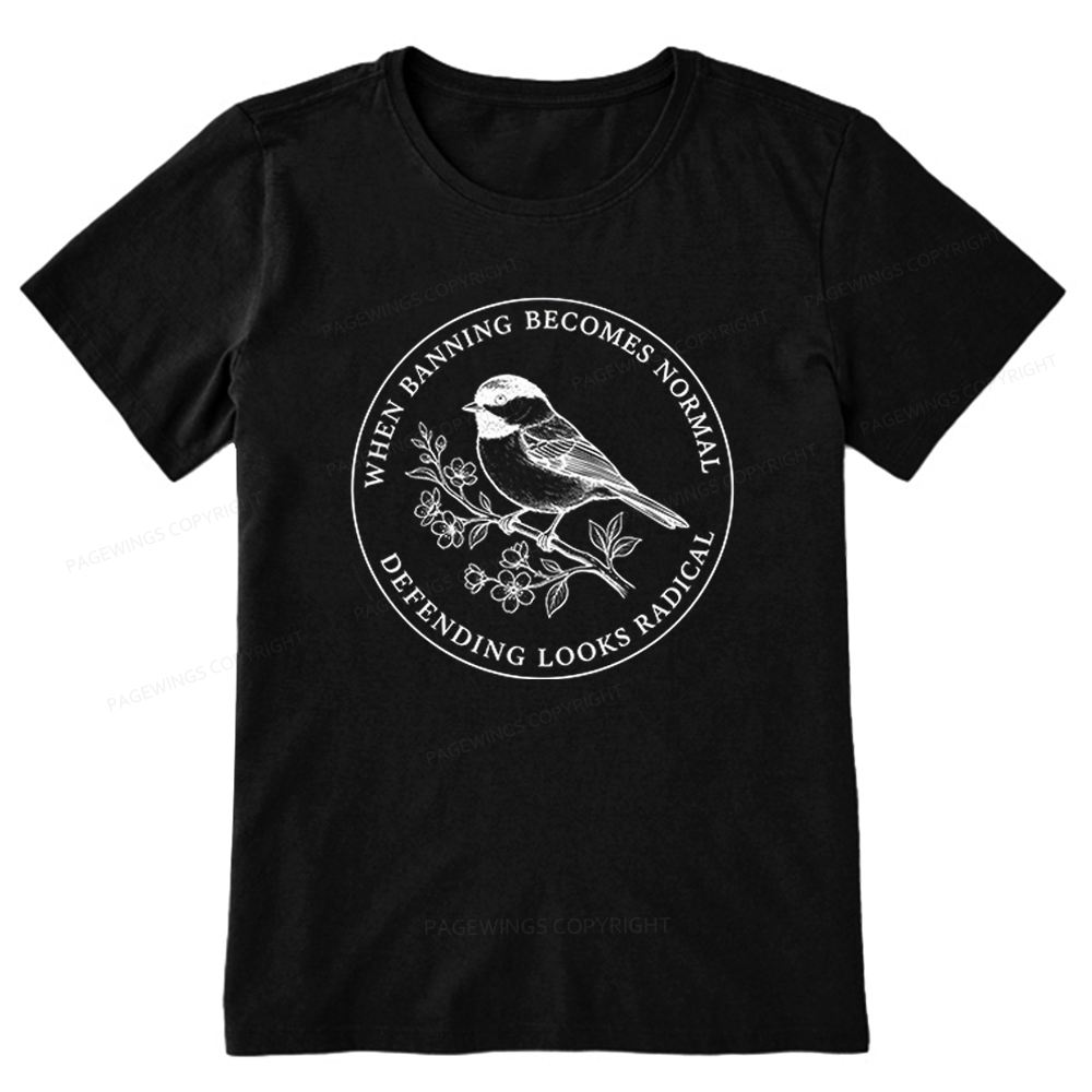 Pagewings Banned Books Unisex Classic T-shirt