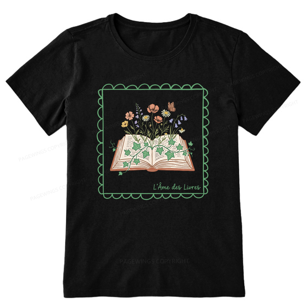 Pagewings The Soul of Books Unisex Classic T-shirt
