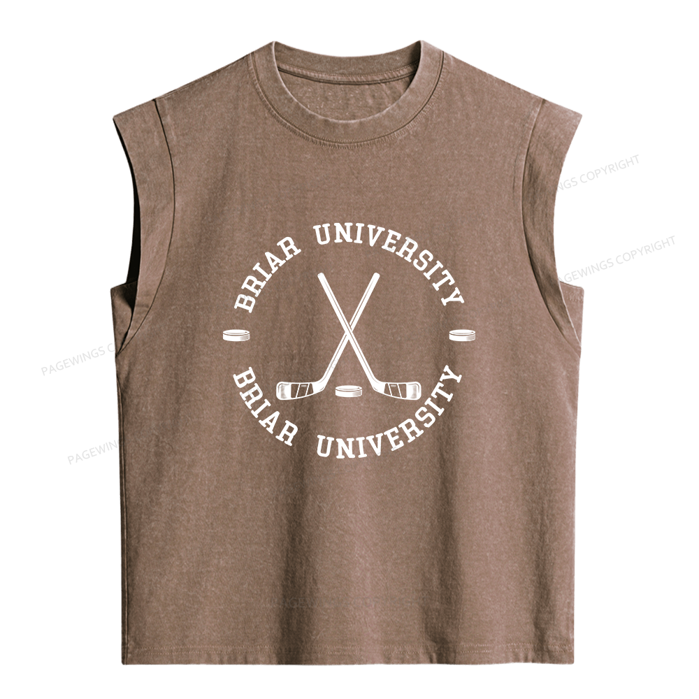 Pagewings Hockey Romance Women's Washed Tank Top