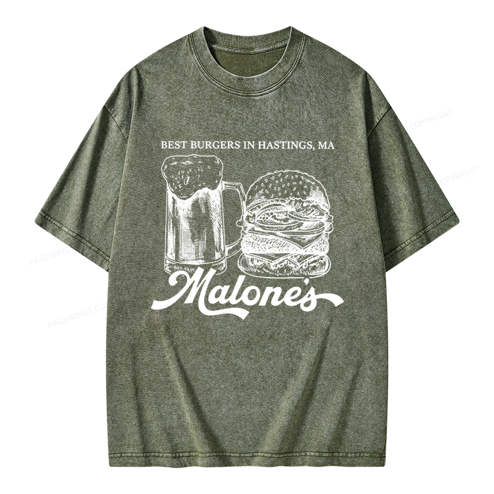 Pagewings Hockey Romance Unisex Washed T-shirt
