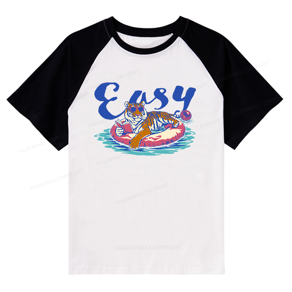 Pagewings Summer Reading Raglan T-shirt