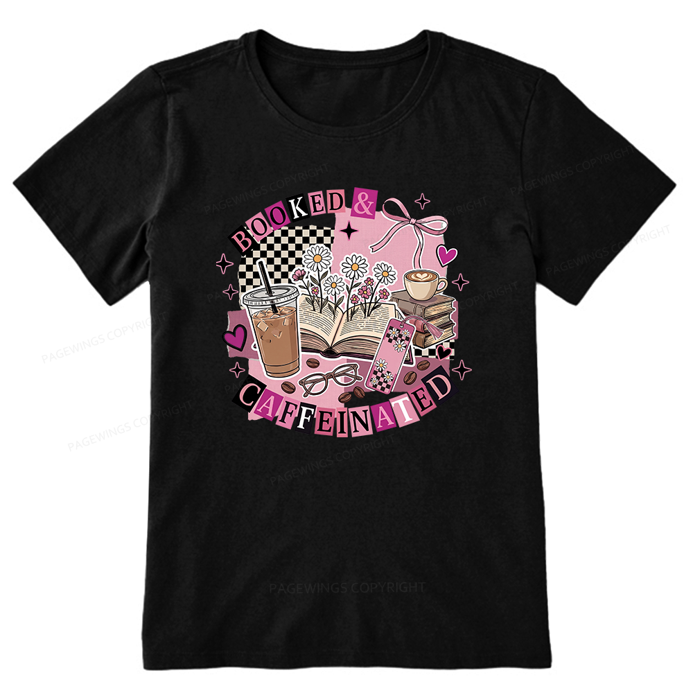 Pagewings Bookish Coffee Lover Unisex Classic T-shirt