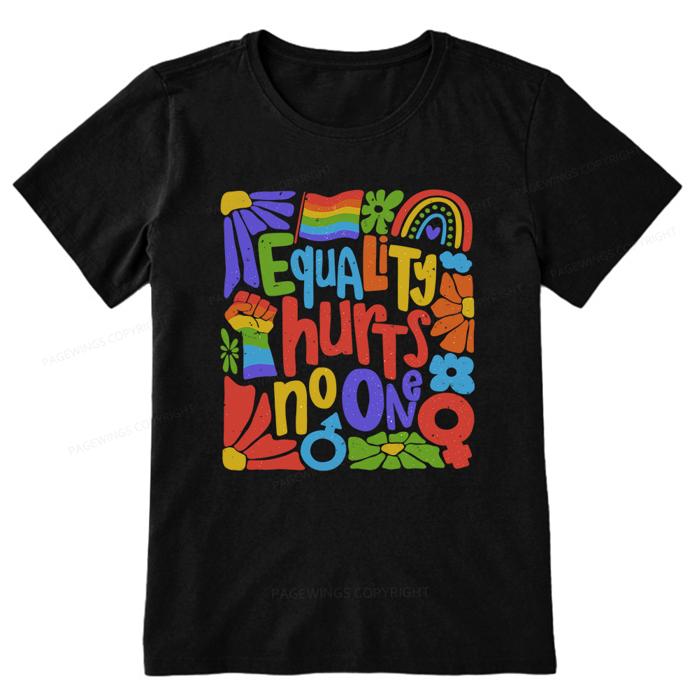 Pagewings Equality Hurts No One Unisex Classic T-shirt