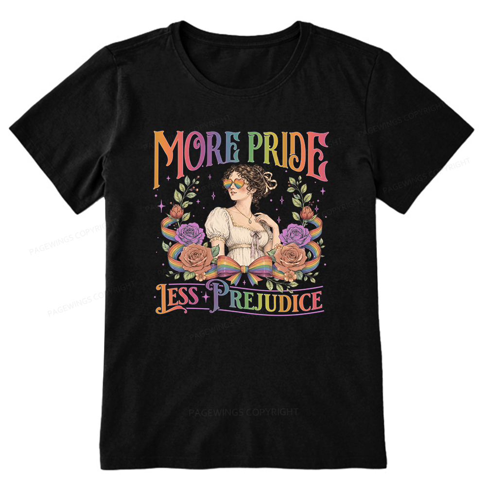 Pagewings More Pride Less Prejudice Unisex Classic T-shirt