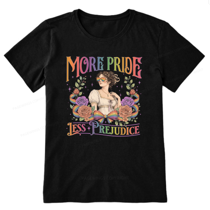 Pagewings More Pride Less Prejudice Unisex Classic T-shirt