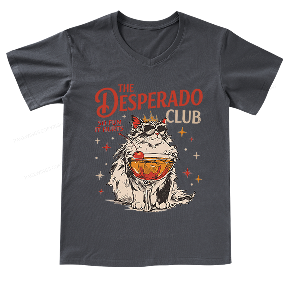 Pagewings Desperado Club V-neck T-shirt
