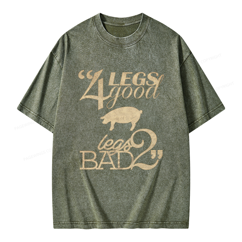 Pagewings Dystopia Unisex Washed T-shirt