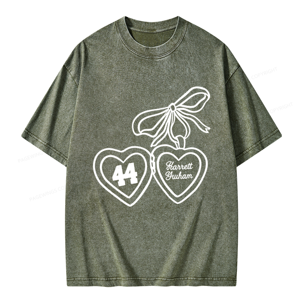 Pagewings Hockey Romance Unisex Washed T-shirt