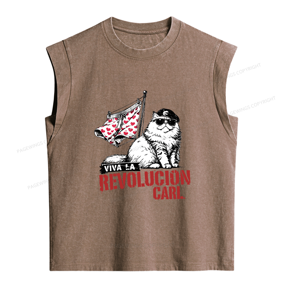 Pagewings Sci-Fi Novel Lover Women's Washed Tank Top