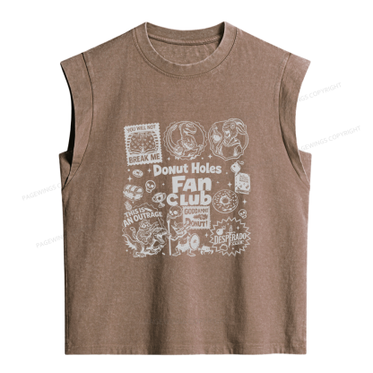 Pagewings Sci-Fi Novel Lover Women's Washed Tank Top