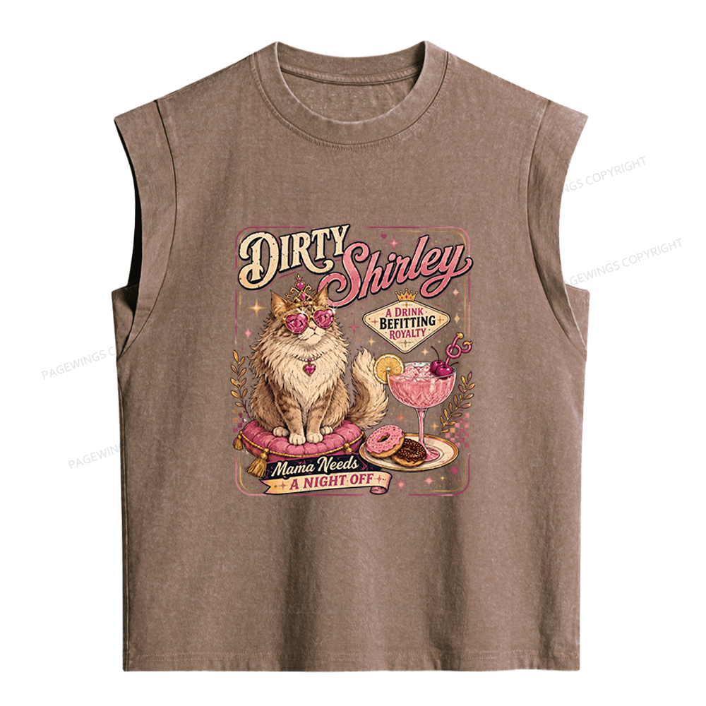 Pagewings Sci-Fi Novel Lover Women's Washed Tank Top