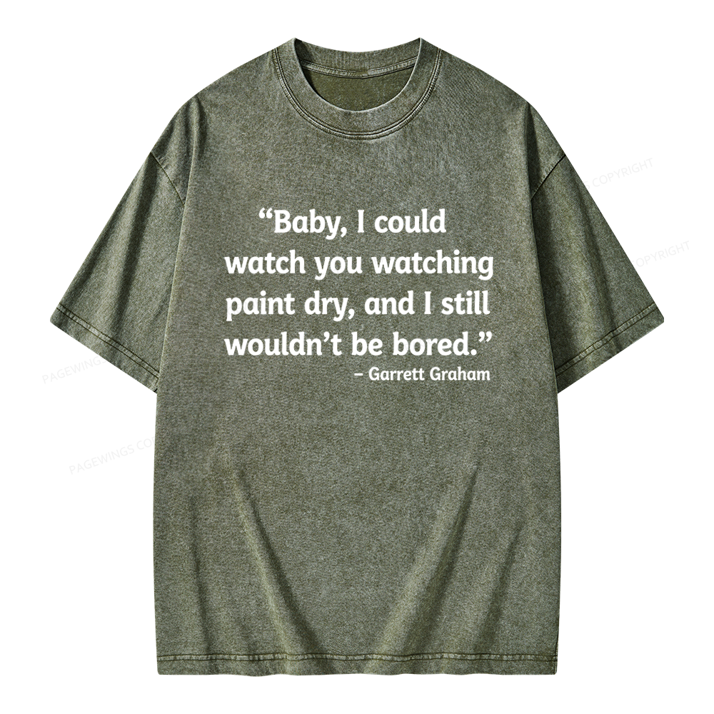 Pagewings Hockey Romance Unisex Washed T-shirt