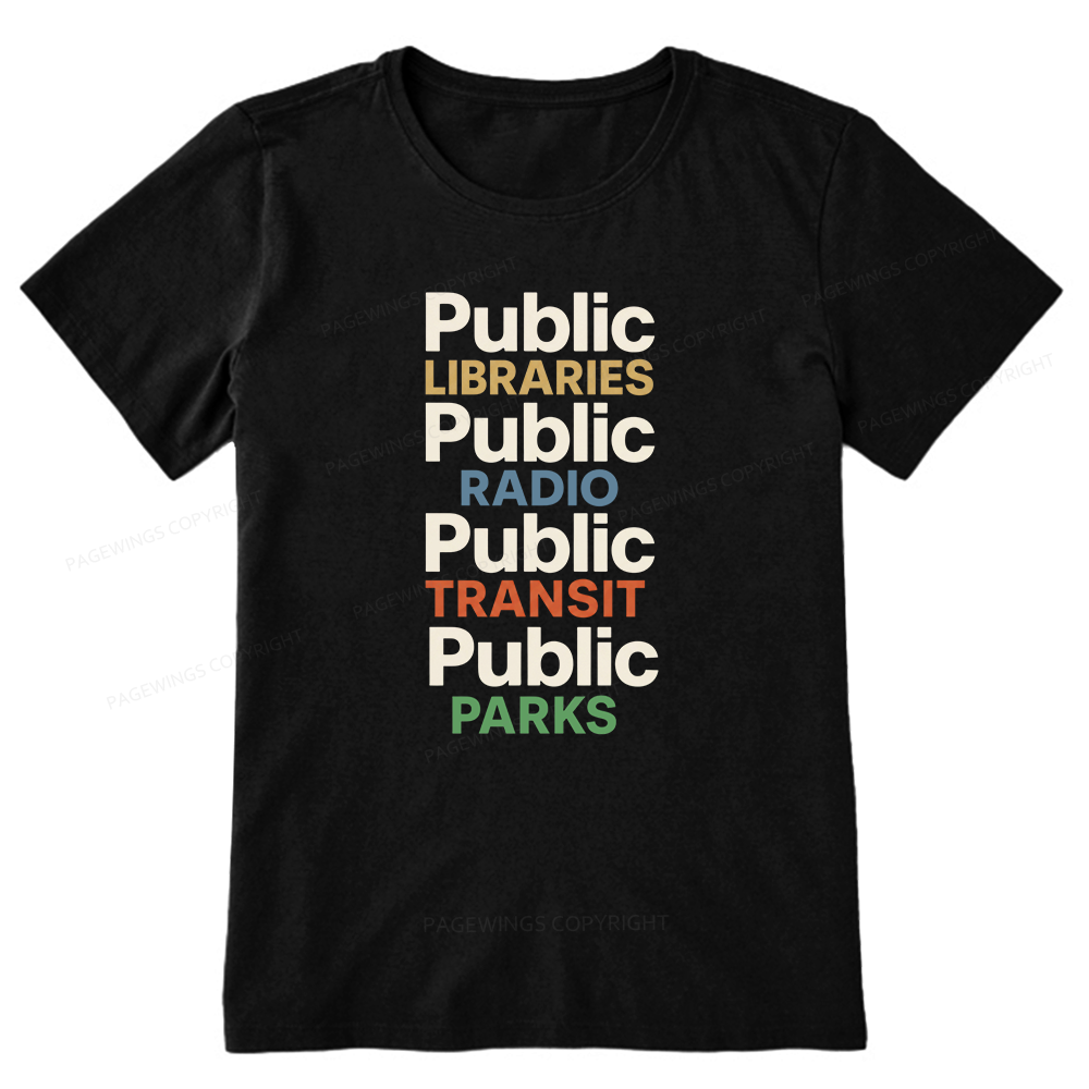 Pagewings Public Libraries Unisex Classic T-shirt