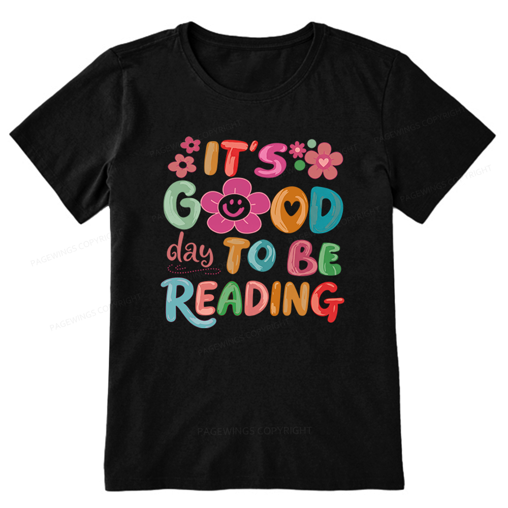 Pagewings It's a Good Day To Be Reading Unisex Classic T-shirt