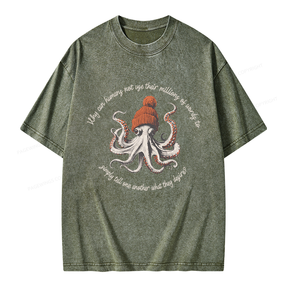 Pagewings Fantasy Book Lovers Unisex Washed T-shirt