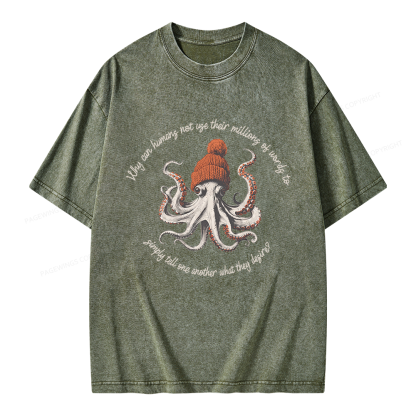 Pagewings Fantasy Book Lovers Unisex Washed T-shirt