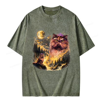 Pagewings Sci-Fi Novel Lover Unisex Washed T-shirt