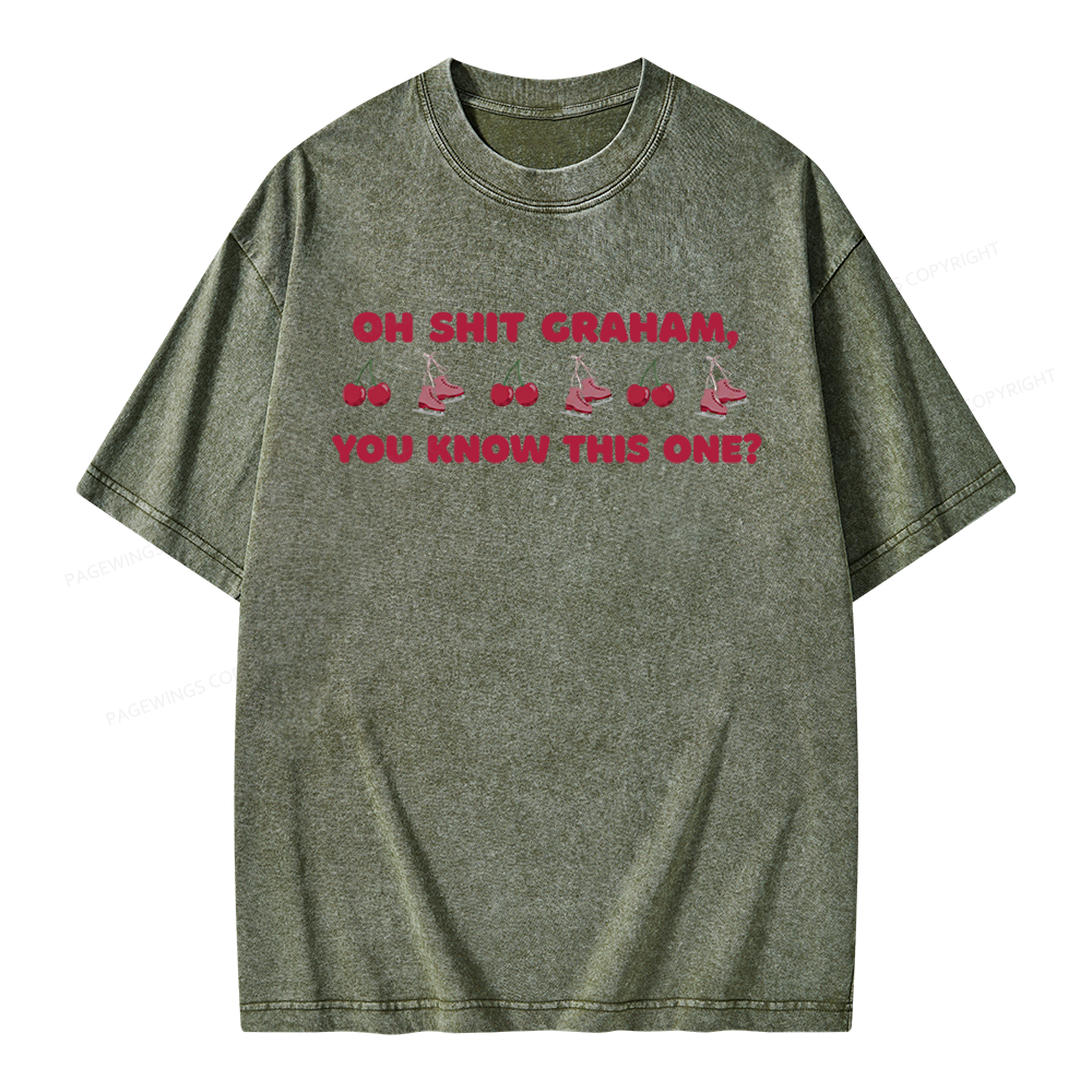 Pagewings Hockey Romance Unisex Washed T-shirt