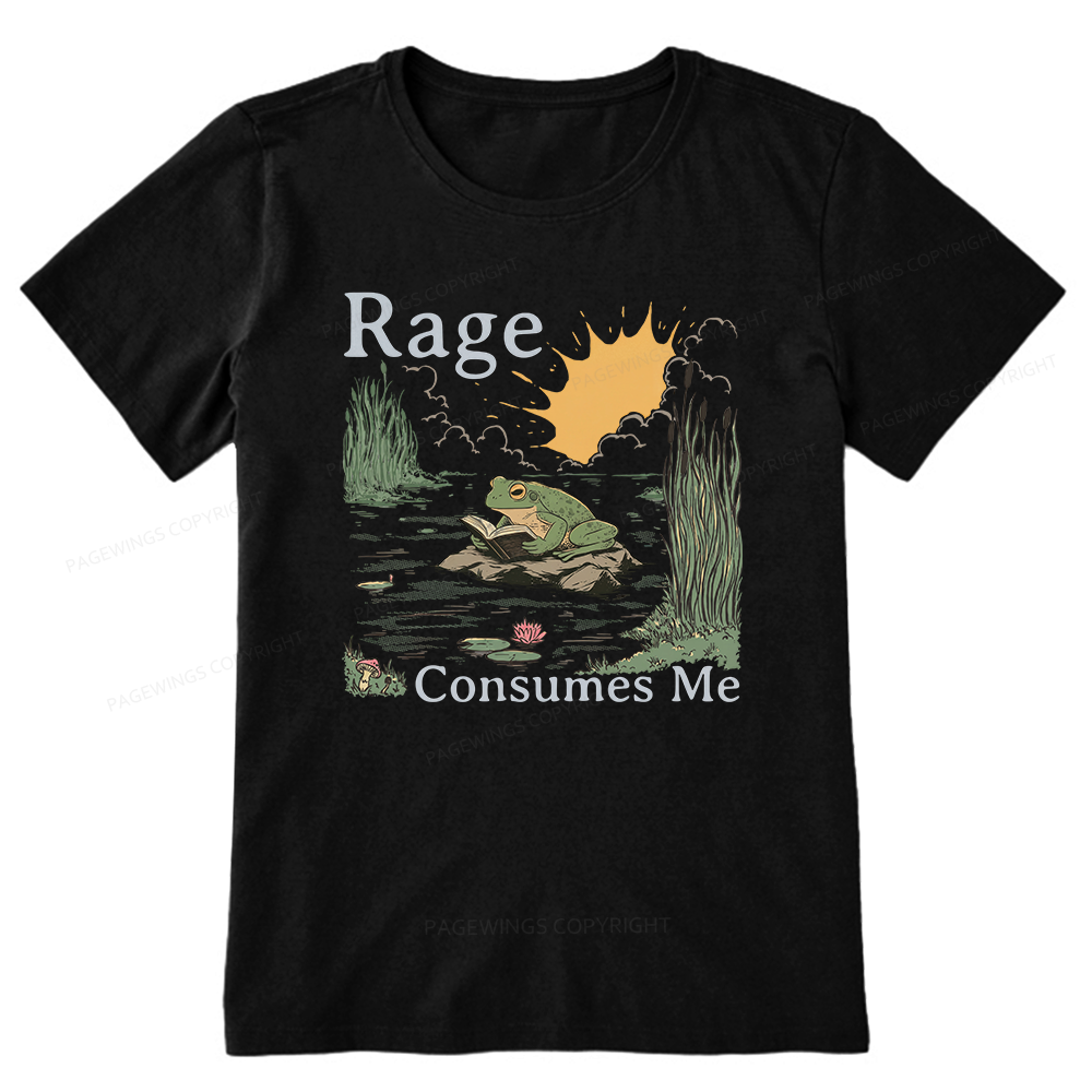 Pagewings Rage Consumes Me Unisex Classic T-shirt