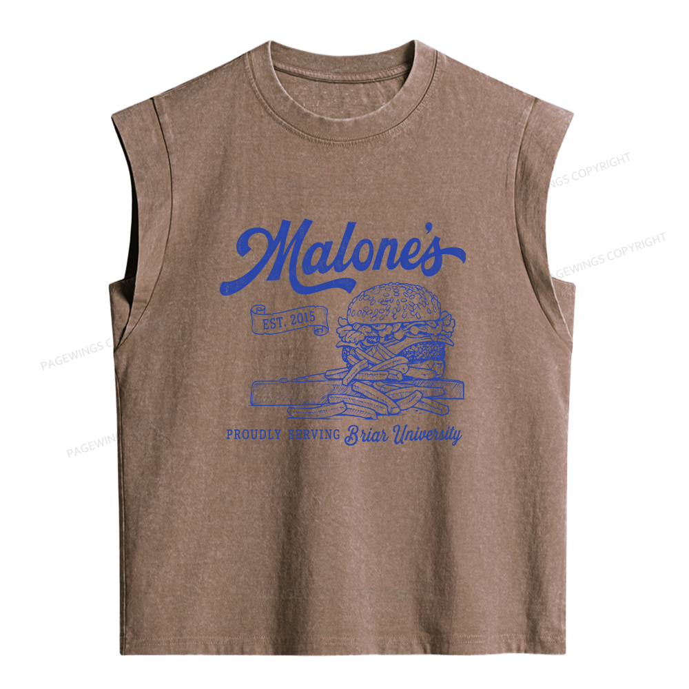 Pagewings Hockey Romance Women's Washed Tank Top