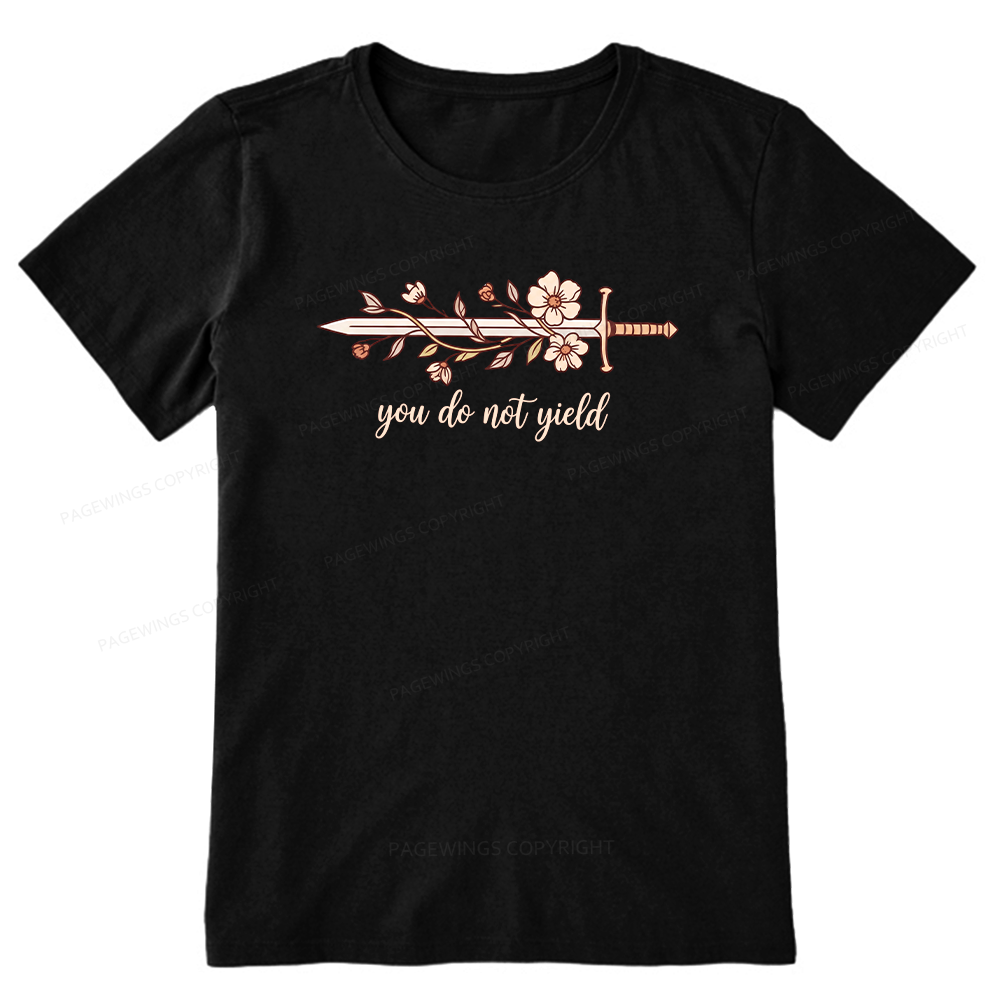 Pagewings You Do Not Yield  Unisex Classic T-shirt