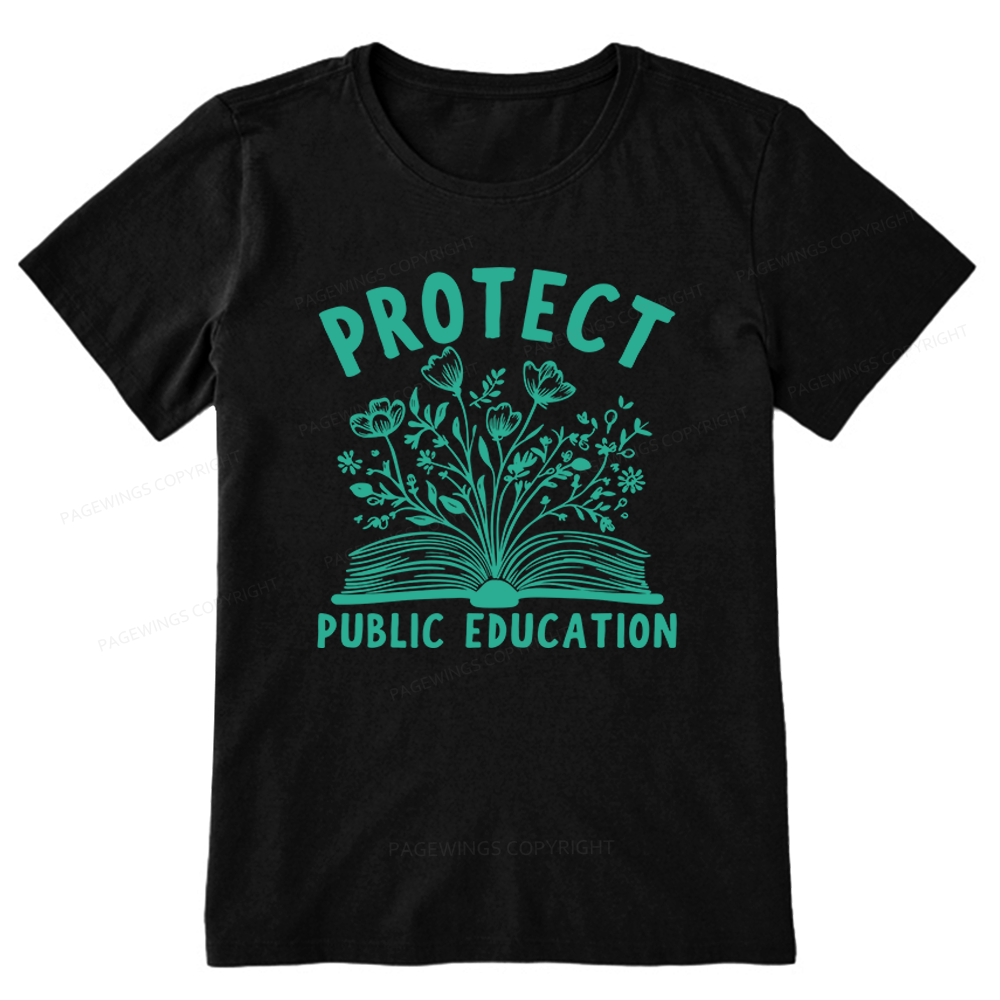 Pagewings Protect Public Schools Unisex Classic T-shirt