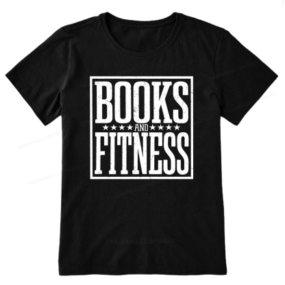 Pagewings Books And Fitness Unisex Classic T-shirt