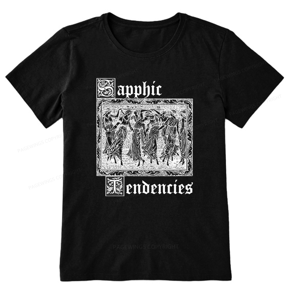 Pagewings Sapphic Tendencies Unisex Classic T-shirt