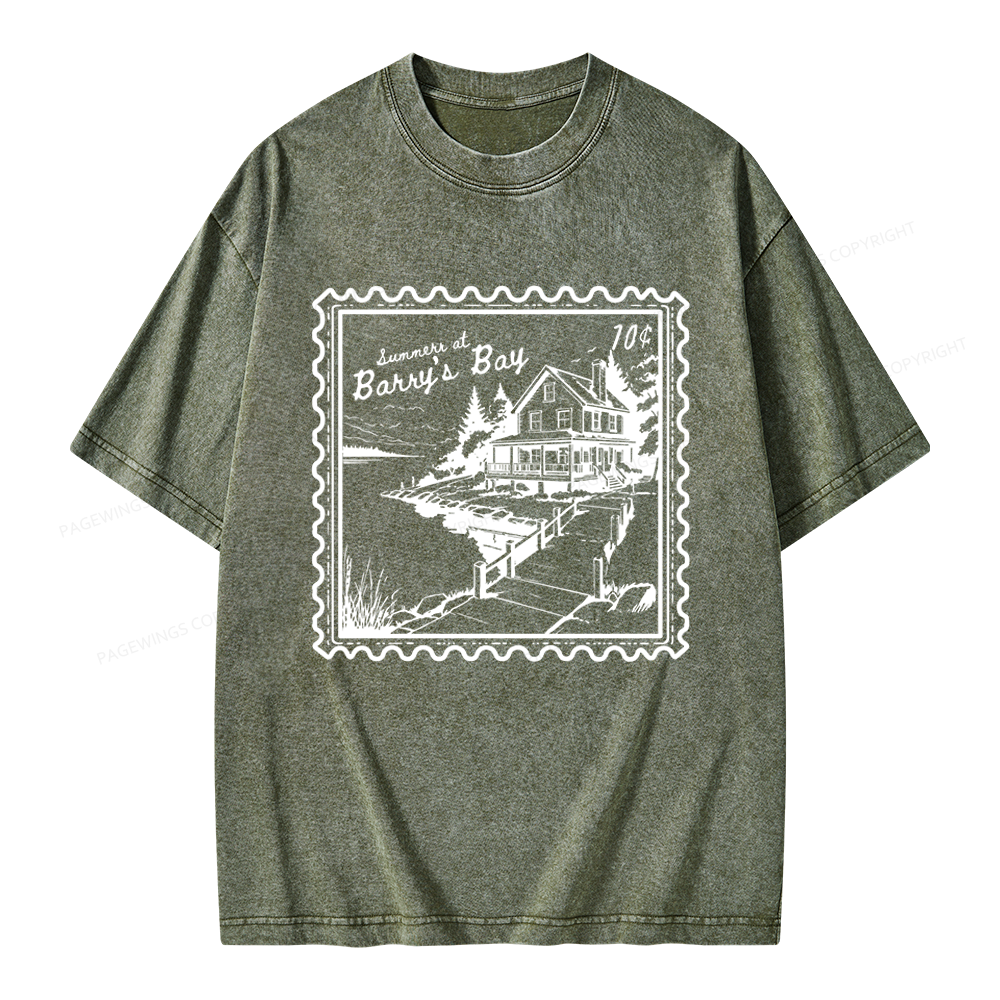 Pagewings Romance Lover Unisex Washed T-shirt