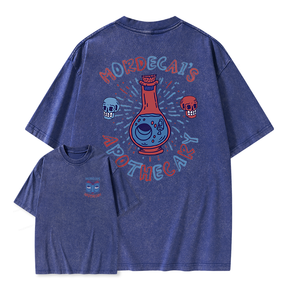 Pagewings Apothecary Unisex Washed T-shirt