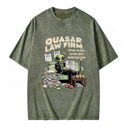 Pagewings Sci‑Fi Fan Unisex Washed T-shirt