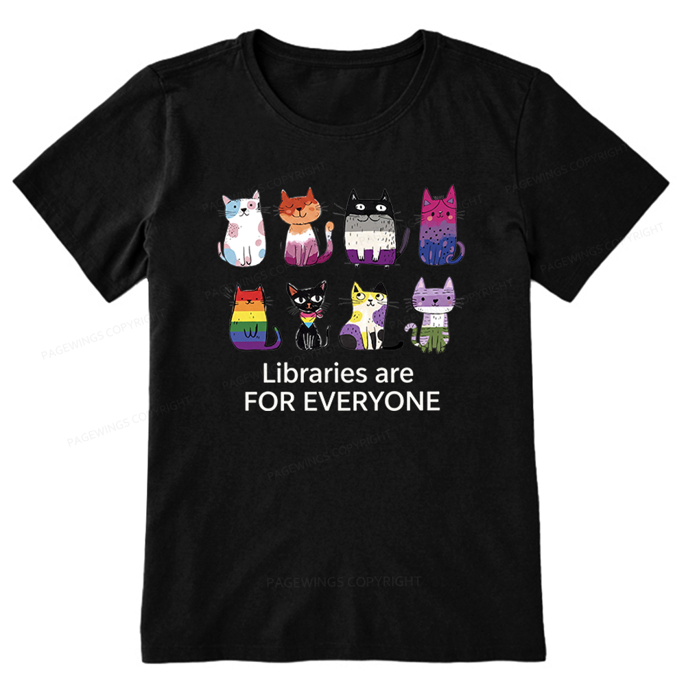 Pagewings Libraries Are For Everyone Unisex Classic T-shirt