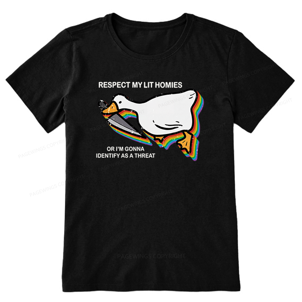 Pagewings Respect My Lit Homies Unisex Classic T-shirt