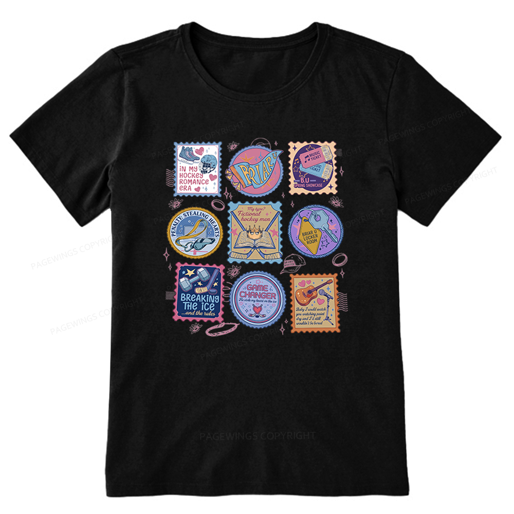 Pagewings Hockey Romace Unisex Classic T-shirt