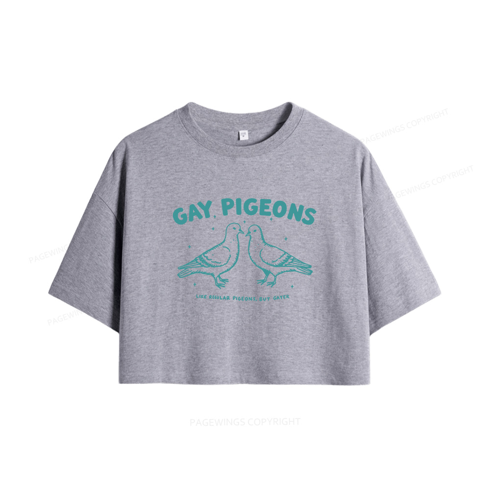 Pagewings Girls Will Be Girls Women Crop Tops