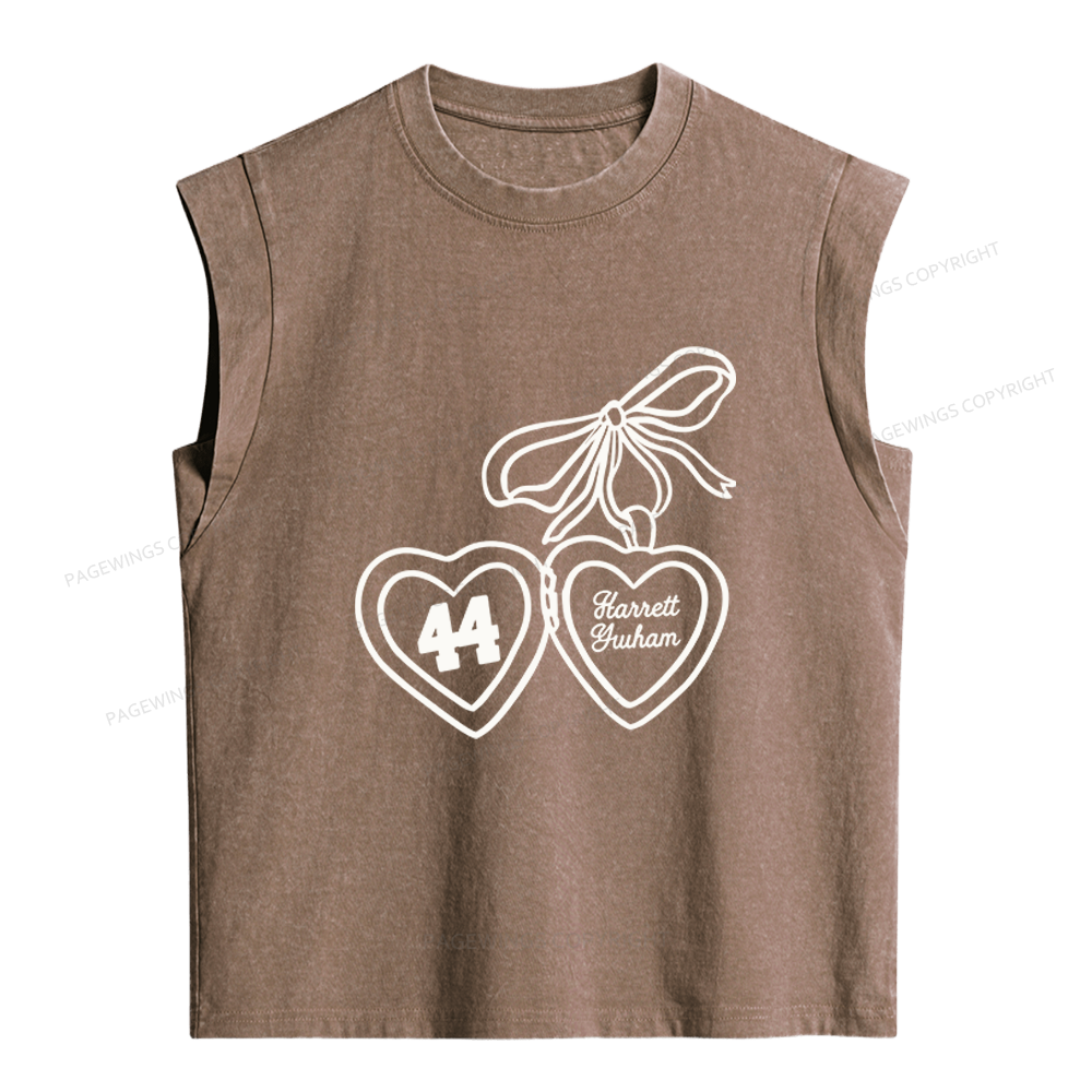 Pagewings Hockey Romance Women's Washed Tank Top