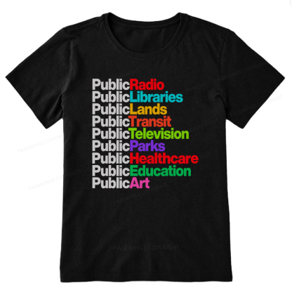 Pagewings Personalized Public Libraries Unisex Classic T-shirt